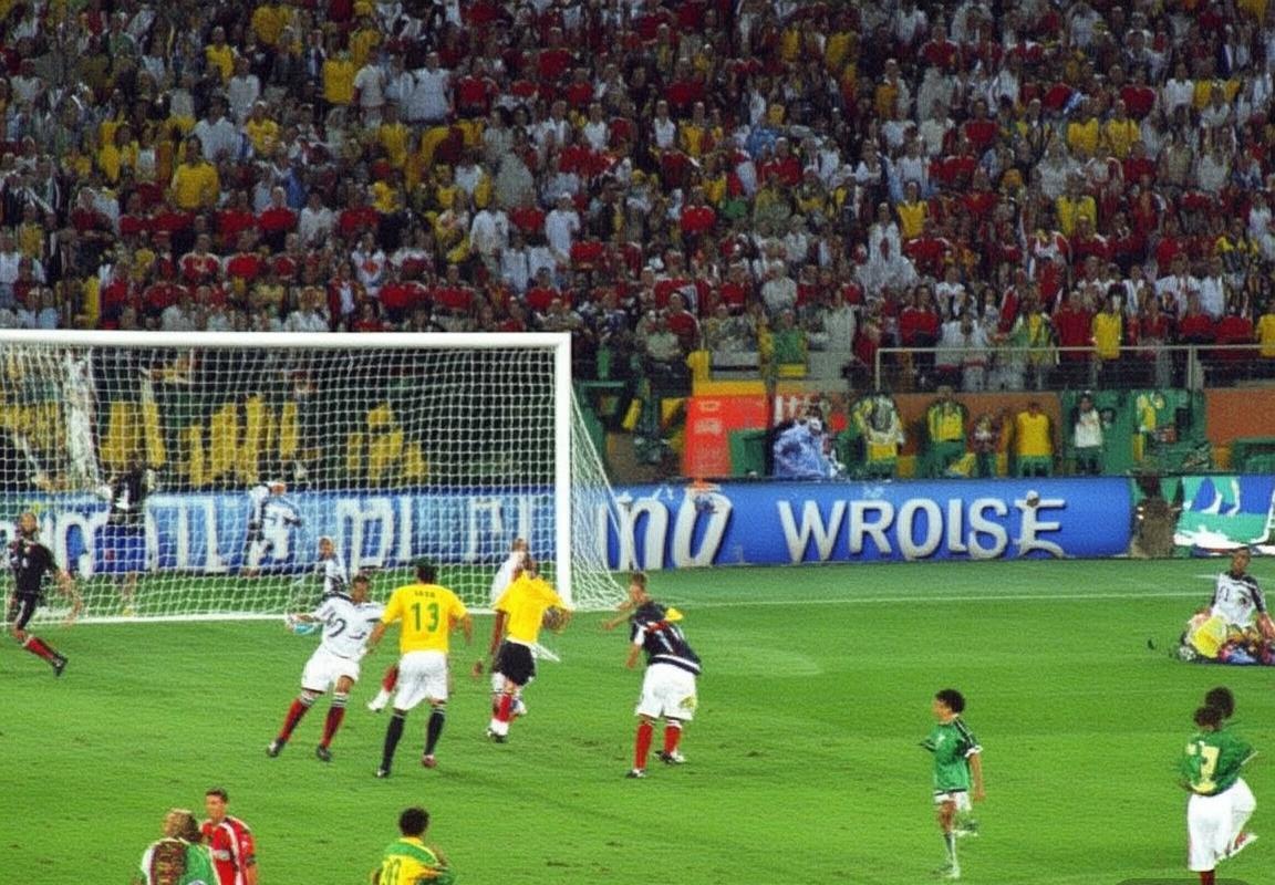 2002年韩日世界杯决赛：德国VS巴西战术对决解析